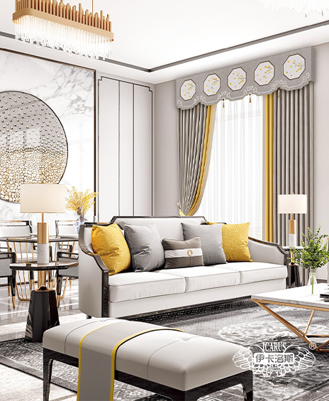 中式風(fēng)格    定制高檔窗簾